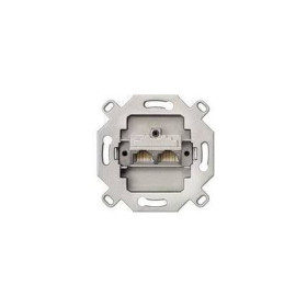Розетка компьютерная 2-я UAE-Cat.5e 8х2пол. RJ 45 экранированная SIEMENS DELTA
