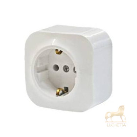 Розетка Legrand Quteo 2К+З без шт БЕЛ 782211
