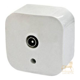 Розетка Legrand Quteo TV БЕЛ 782215