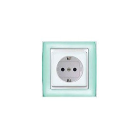 Розетка Simon 82 полупрозрачный - белый 82613-65