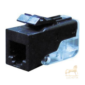 Розетка телефонная 6-ти контактная для коннектора RJ-11 CAT3, FEDE