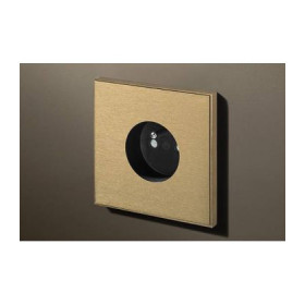 Розетка в сборе Lithoss Void round, Brass