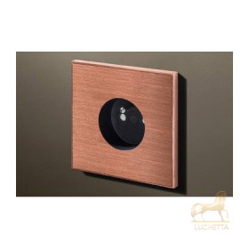 Розетка в сборе Lithoss Void round, Copper