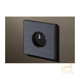 Розетка в сборе Lithoss Void round, Gunpowder black