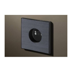 Розетка в сборе Lithoss Void round, Gunpowder black
