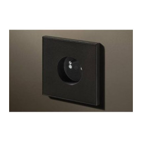 Розетка в сборе Lithoss Void round, Matt black