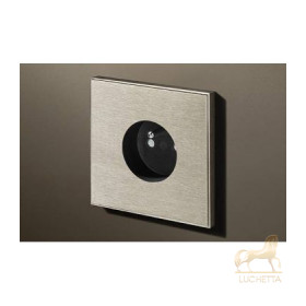 Розетка в сборе Lithoss Void round, Stainless Steel