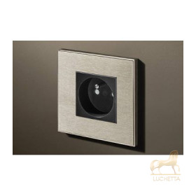Розетка в сборе Lithoss Void square, Stainless Steel