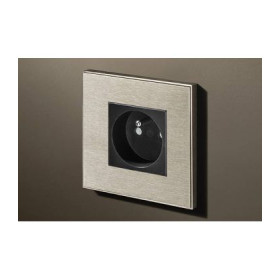 Розетка в сборе Lithoss Void square, Stainless Steel