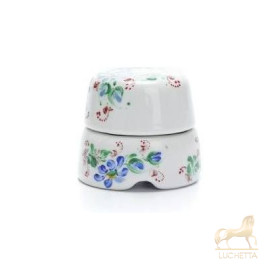 Salvador Распаячная коробка белая с росписью в стиле "Жостово", BOX1WT.RJ