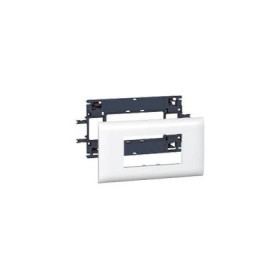 Суппорт Mosaic на 4 модуля для короба DLP, с рамкой 85 мм. Legrand