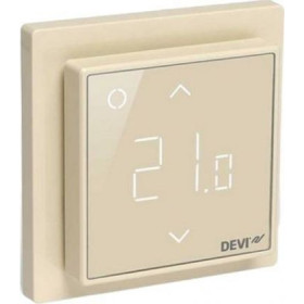 Терморегулятор DEVI DEVIreg™ Smart интеллектуальный 16А с Wi-Fi, бежевый