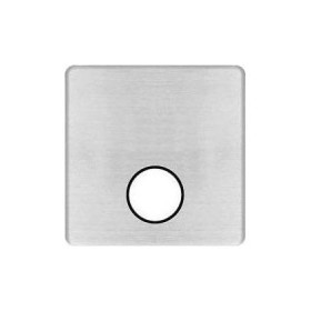 Монтажная плата для механизмов TV/SAT с одним коннектором FEDE, nickel satin + black