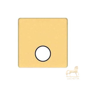 Монтажная плата для механизмов TV/SAT с одним коннектором FEDE, real gold + black