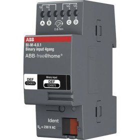 Вход бинарный, 4-канальный, 220В, ABB free@home