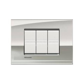 Выключатель Bticino Living-Light Рамка AIR Палладий-PL