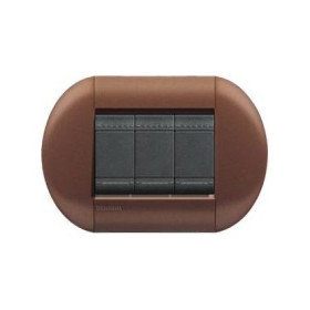 Выключатель Bticino Living-Light рамка овал Марракеш-MA