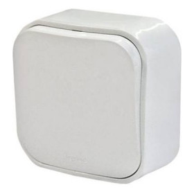 Выключатель Legrand Quteo 10A 1клав БЕЛ