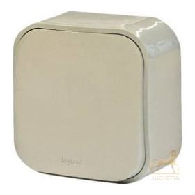 Выключатель Legrand Quteo 10A 1клав СЛНК