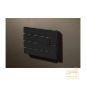 Выключатель одноклавишный в сборе Lithoss Piano, Matt black
