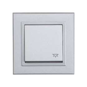 Выключатель PEHA Aura Basis алюминий 20.571.70 T