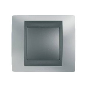 Выключатель Schneider Electric серия Unica Top Хром матовый MGU66.002.038