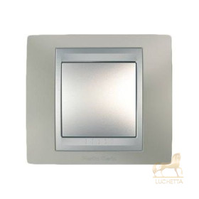 Выключатель Schneider Electric серия Unica Top Никель MGU66.002.039