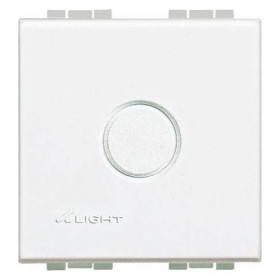 Заглушка с выламываемой вставкой (2 модуля) Bticino LivingLight, белый