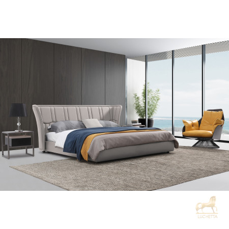 Кровать Sedona A2261 С/О 160*200 Сm Св-Серая Кровать Sedona A2261 С/О 160*200 Сm Св-Серая